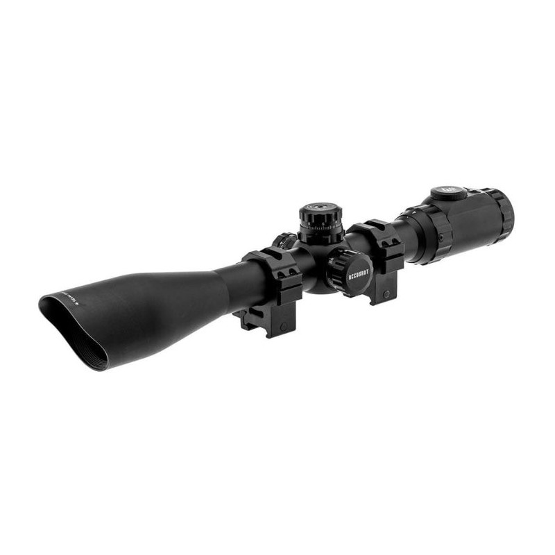Lunette de tir UTG mildot illuminée - 4-16x44