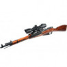 Lunette de tir UTG Mildot illuminée scout - 2-7x44