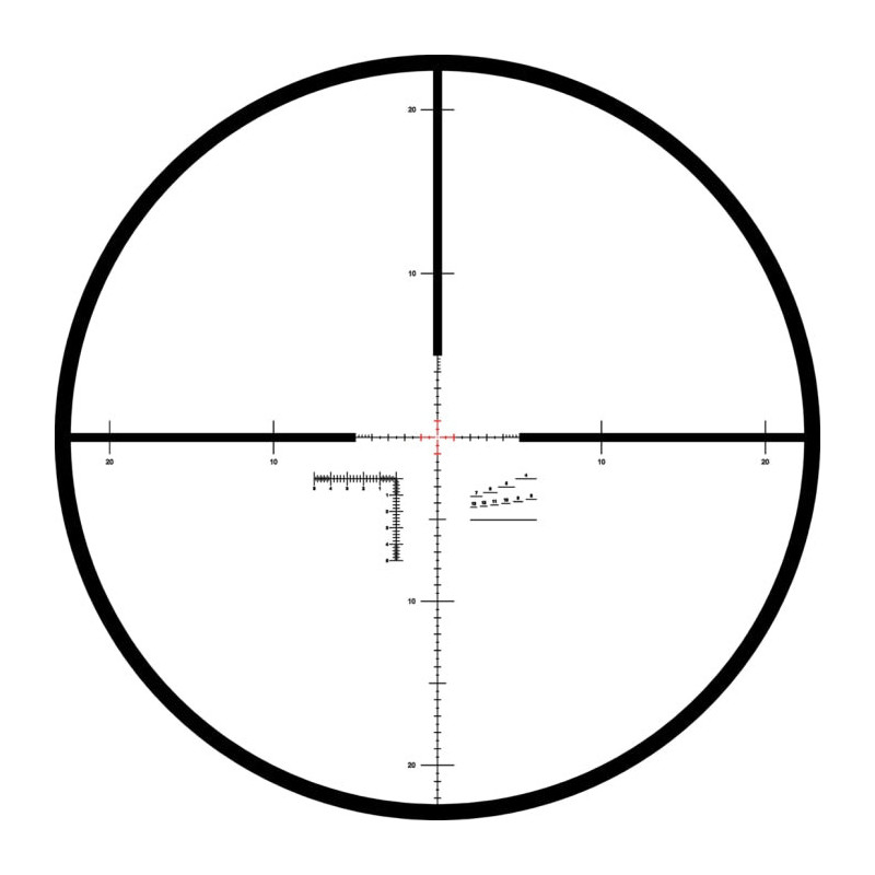 Lunette KAHLES K318i 3 -18x50 CCW - 2 reticules