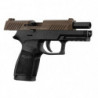 Pistolet à blanc Sig Sauer P320 Noir - 9 mm PAK Midnight Bronze