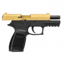 Pistolet à blanc Sig Sauer P320 Noir/Gold - 9 mm PAK