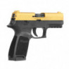 Pistolet à blanc Sig Sauer P320 Noir/Gold - 9 mm PAK