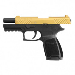 Pistolet à blanc Sig Sauer P320 Noir/Gold - 9 mm PAK