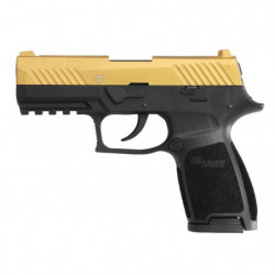 Pistolet à blanc Sig Sauer P320 Noir/Gold - 9 mm PAK