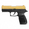 Pistolet à blanc Sig Sauer P320 Noir/Gold - 9 mm PAK