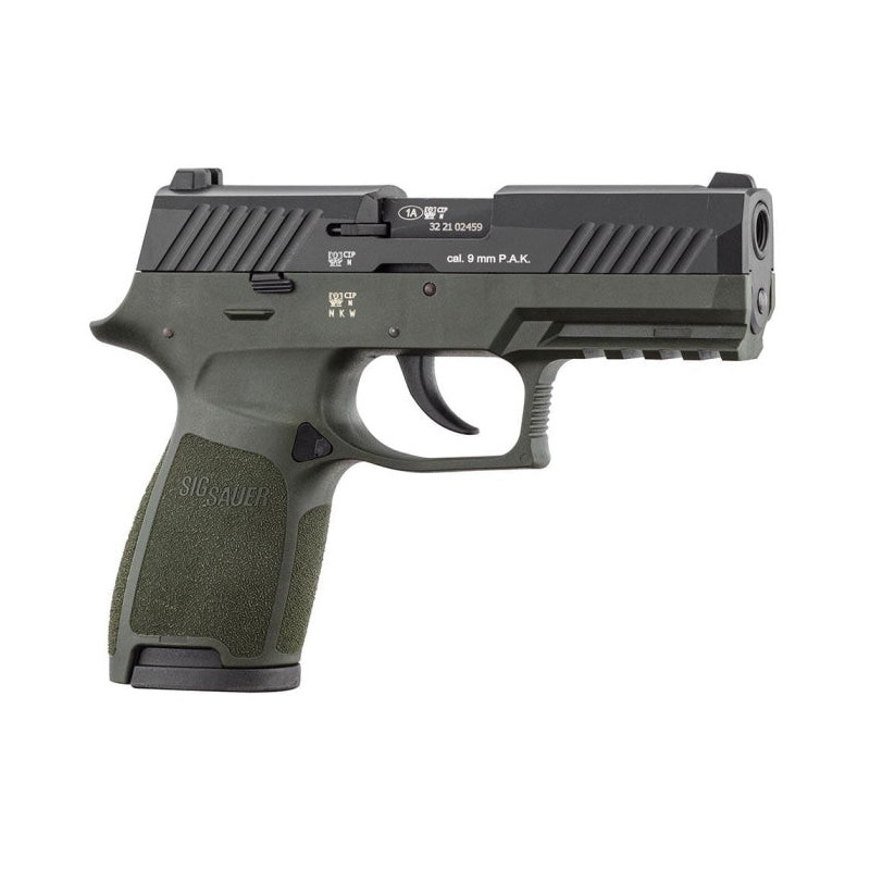 Pistolet à blanc Sig Sauer P320 ODGreen - 9 mm PAK