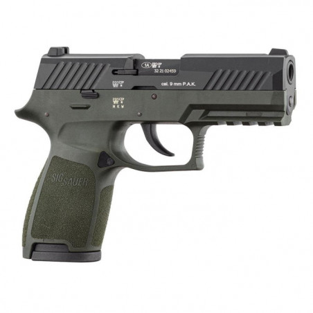 Pistolet à blanc Sig Sauer P320 ODGreen - 9 mm PAK