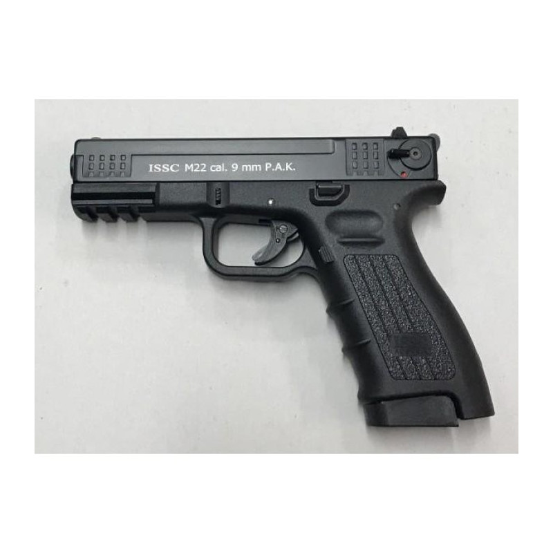 Pistolet ISSC M22 9mm PAK Noir