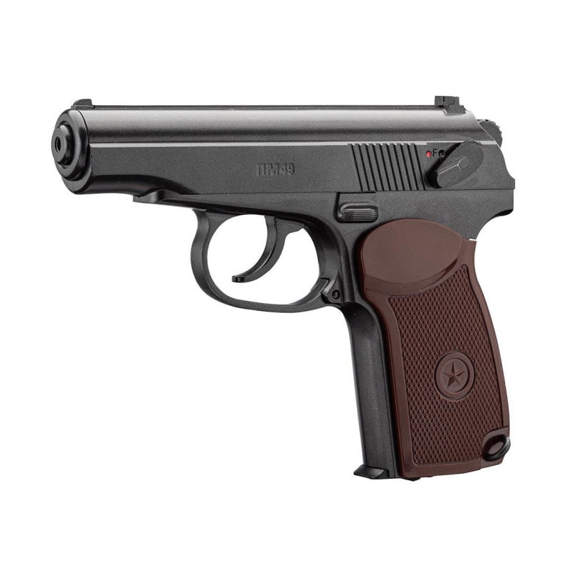 Pistolet à plomb Co2 Borner Makarov Pm49 - Cal. 4.5 BB's