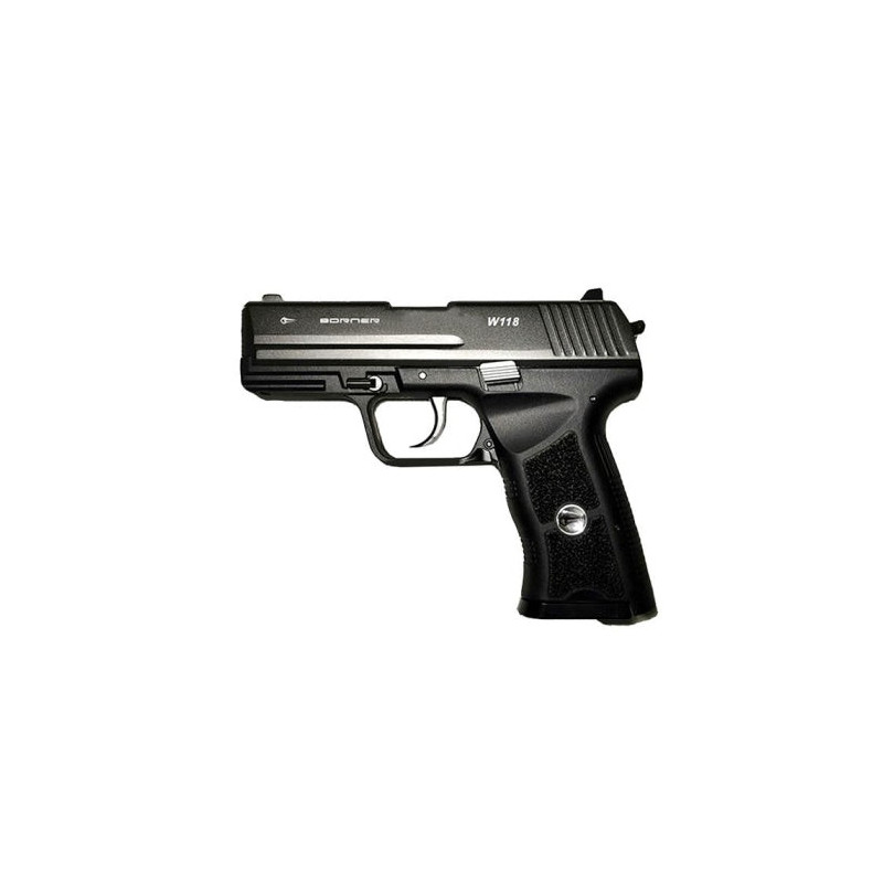 Pistolet à plomb Co2 Borner W118 - Cal. 4.5 BB's