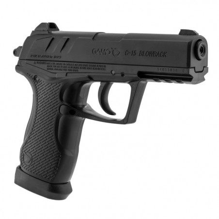 Pistolet à plomb CO2 Gamo C15 Blowback - Cal. 4.5