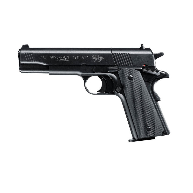 Pistolet Colt Government 1911 noir cal. 4,5 mm