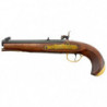 Pistolet Davide Pedersoli Rocky Mountain Trappeur à percussion en pack