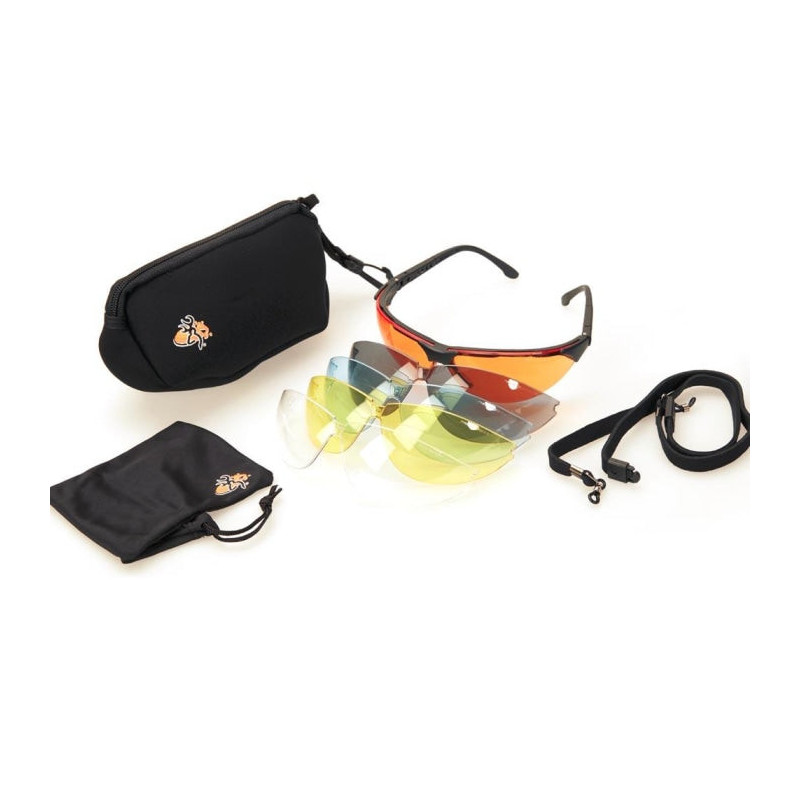 Kit de lunette de protection Browning Shooting glasses claymaster