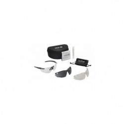 Lunettes Bollé Kit Fury - 3 écrans/ spray / étui tactical