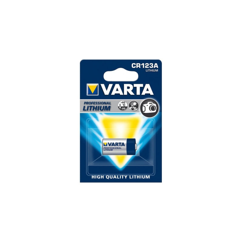 Pile Varta CR123 3V Lithium x1
