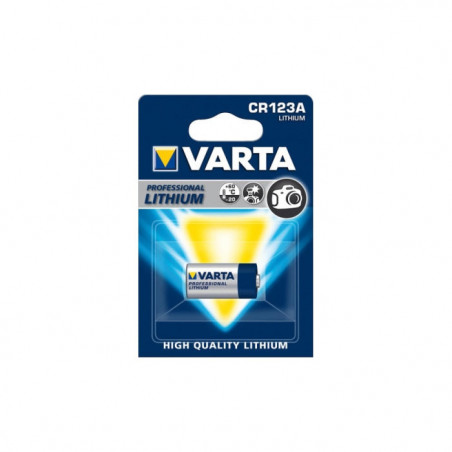 Pile Varta CR123 3V Lithium x1