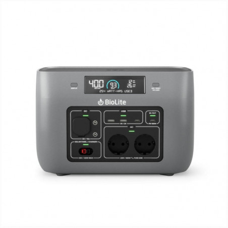 Station Electrique portable BioLite Basecharge 600/622 Wh