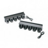 Support Chargeur Streamlight 220 V Pour 5 SL20XP-20X-35X