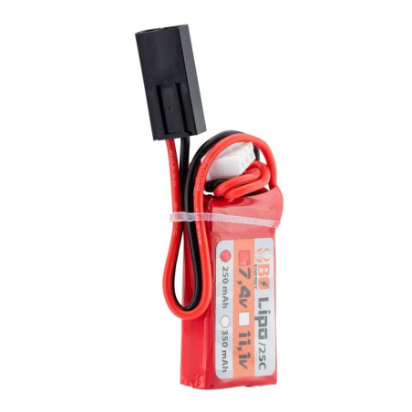 HPA batterie Lipo 2S 7.4V 250mAh 25C