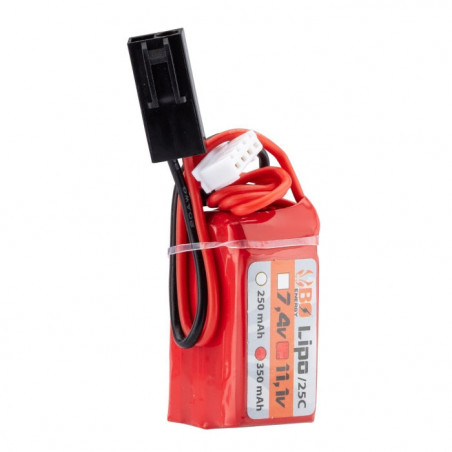 HPA batterie Lipo 3S 11.1V 350mAh 25C