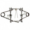 Piège en X Europarm 13 x 13 double ressorts