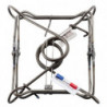 Piège en X Europarm 18 x 18 double ressorts