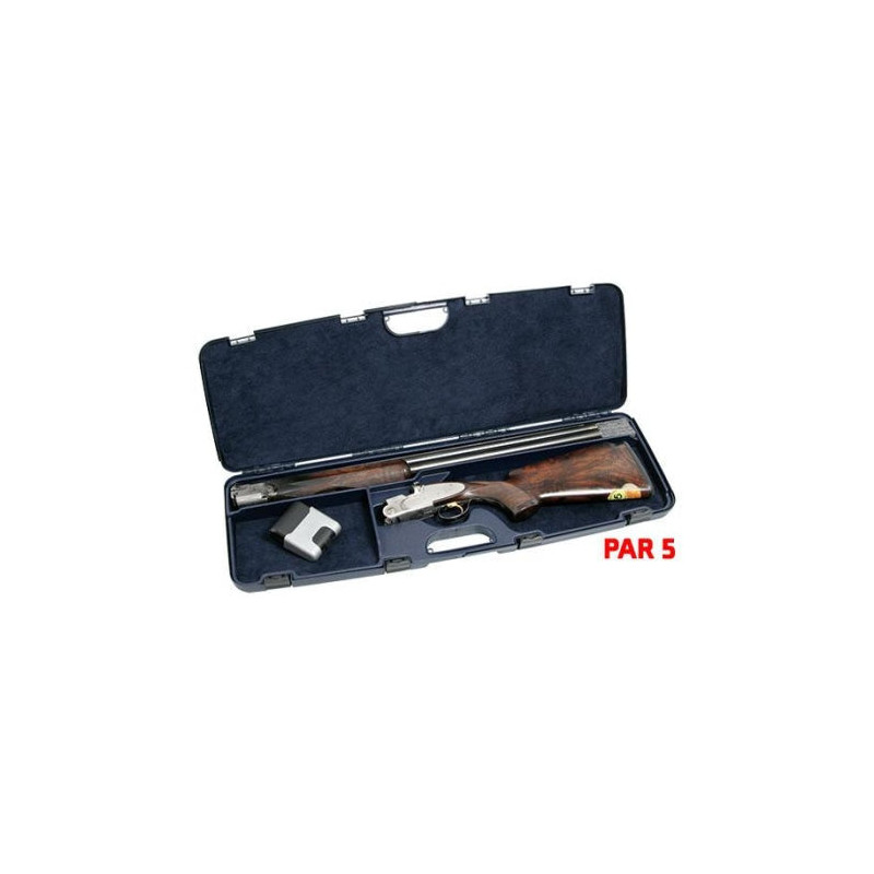 Mallette Negrini Polypropylène Compartimentée pour Fusil - Canons 76cm Max