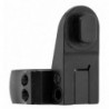 Pied avant pivotant Mak - Diam.30 BH 12 Coude 34