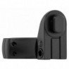 Pied avant pivotant Mak - Diam.36 BH 12 Coude 26 (alu)