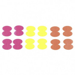 Indicator autocollant MDC Fluo