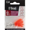 Kit De Perles Molles Daiwa D'Bead Ovales ou rondes