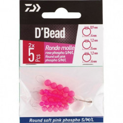 Kit De Perles Molles Daiwa D'Bead Ovales ou rondes