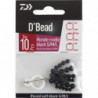 Kit De Perles Molles Daiwa D'Bead Ovales ou rondes