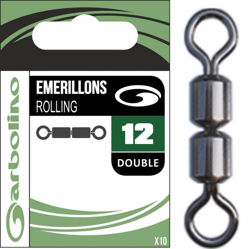Micro émerillons Garbolino Rolling double