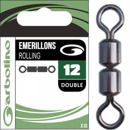 Micro émerillons Garbolino Rolling double