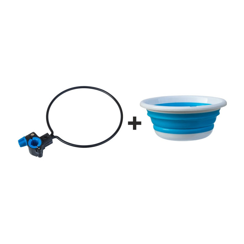 Pack support cuvette compactable Garbolino Multigrip bac rond
