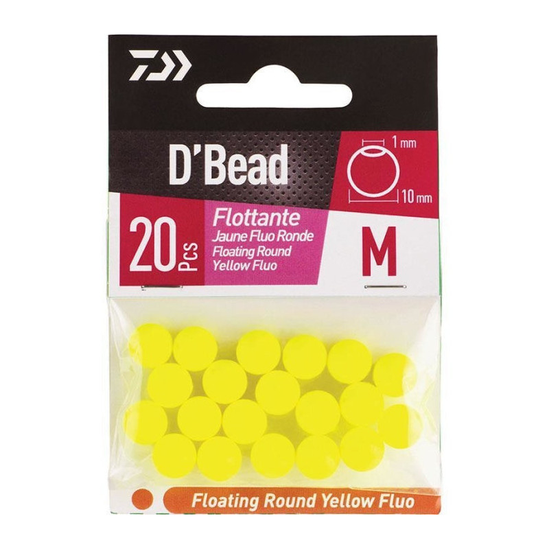 Perles Flottantes rondes Daiwa D'Bead