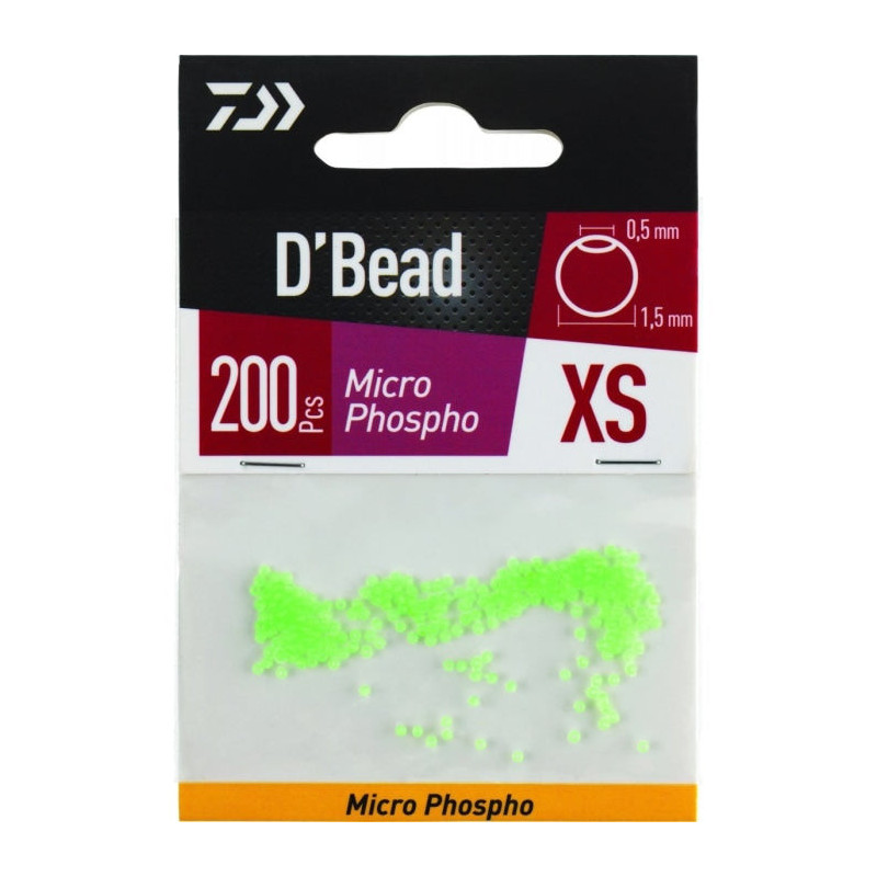 Perles Micro Beads phospho Daiwa D'Bead