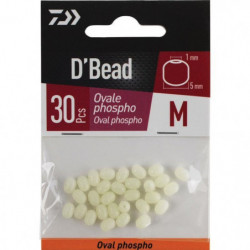 Perles Ovales Phosphoresentes Daiwa D'Bead