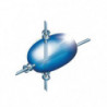 Perles ovales Sunset rotatives - Transparentes