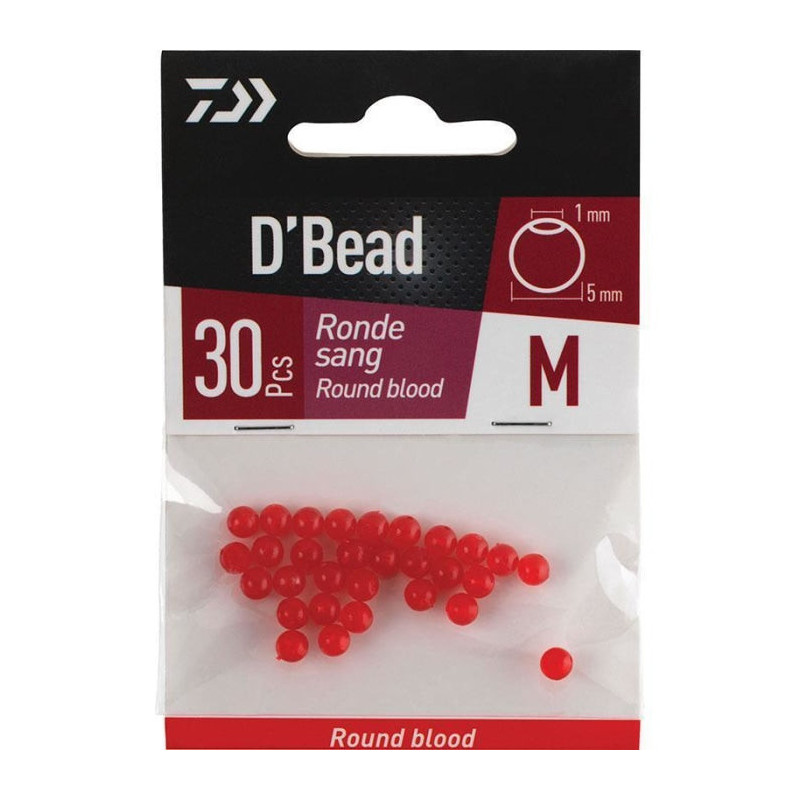 Perles rondes Daiwa D'Bead