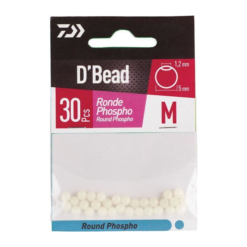 Perles rondes Daiwa D'Bead