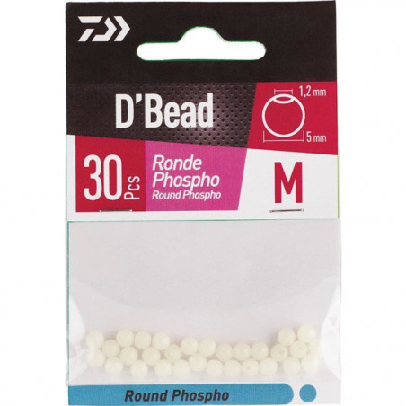 Perles rondes Daiwa D'Bead
