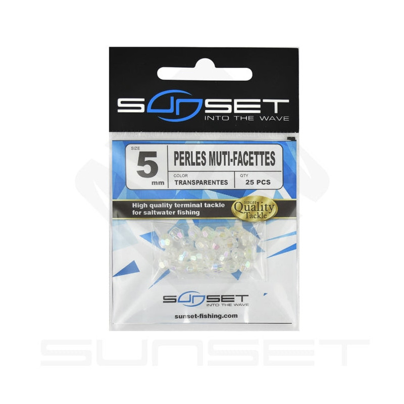 Perles Sunset Muti-facettes - Par 25