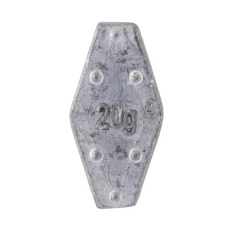 Plombs Sert Hexagonaux - Par 10