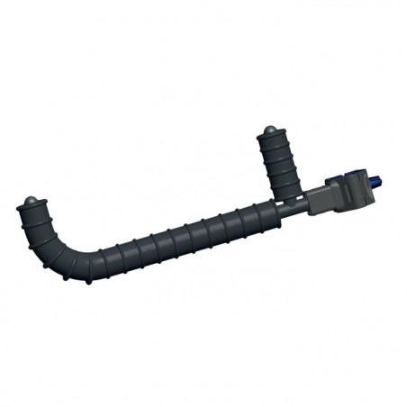 Support coudé à 90° Garbolino avec double embout taraudé
