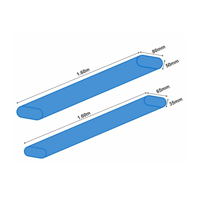 Tube de protection Garbolino ovale - 1.60 m