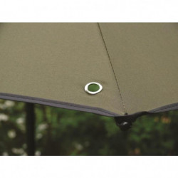 Parapluie de poste Fuzyon kaki - Diam. 160 cm