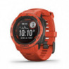 Montre GPS Multi-Fonctions Garmin Instinct Solar Rouge Feu